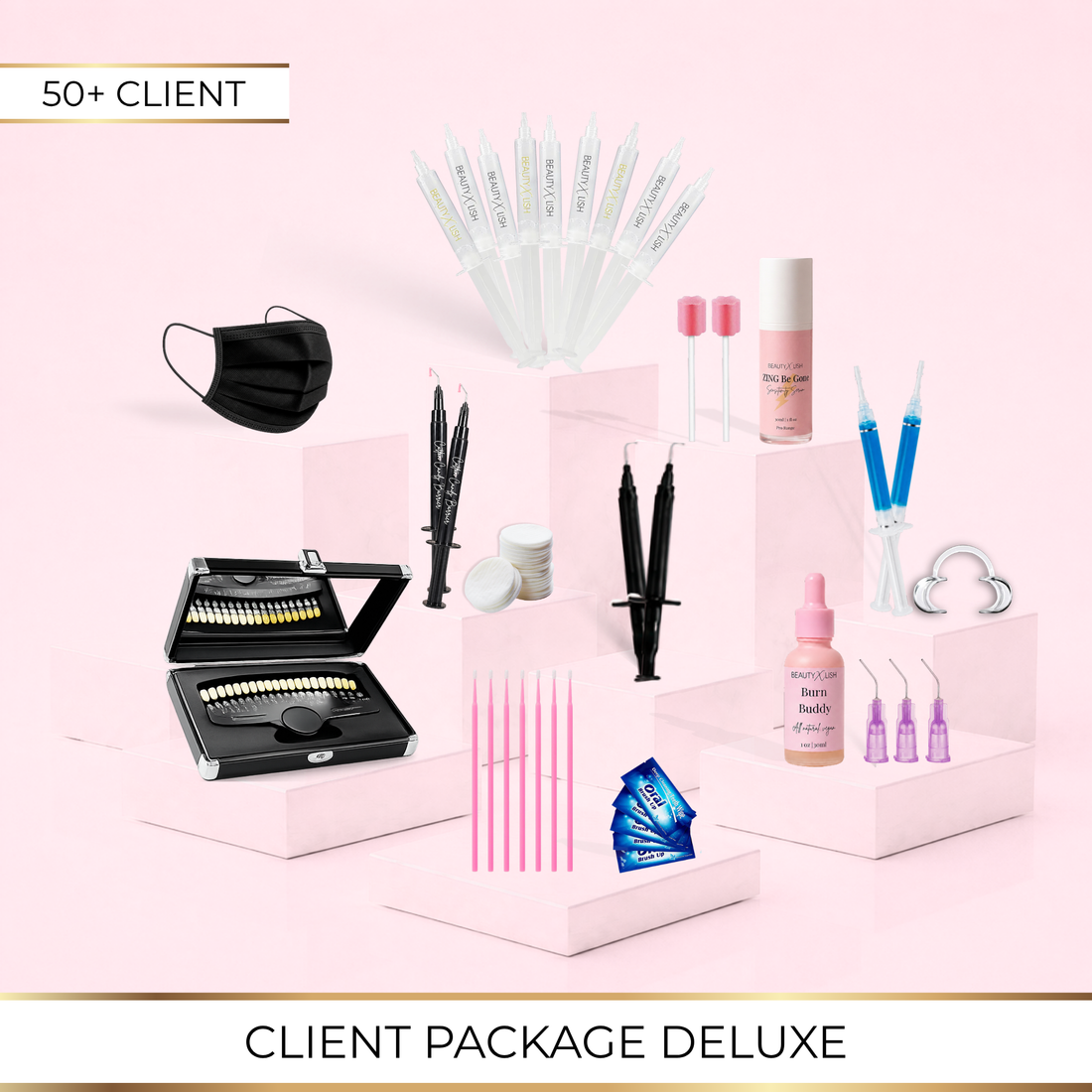 Luxury/Deluxe BULK Whitening Starter Kit (services 50+ clients)